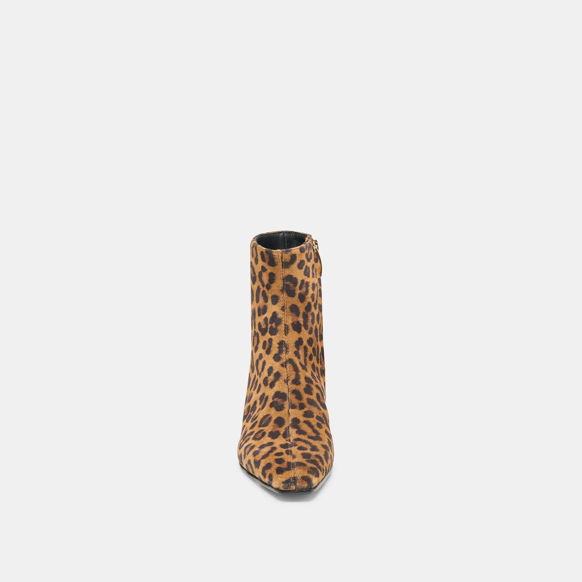 Joanie Leopard Printed Suede Booties Dolce Vita