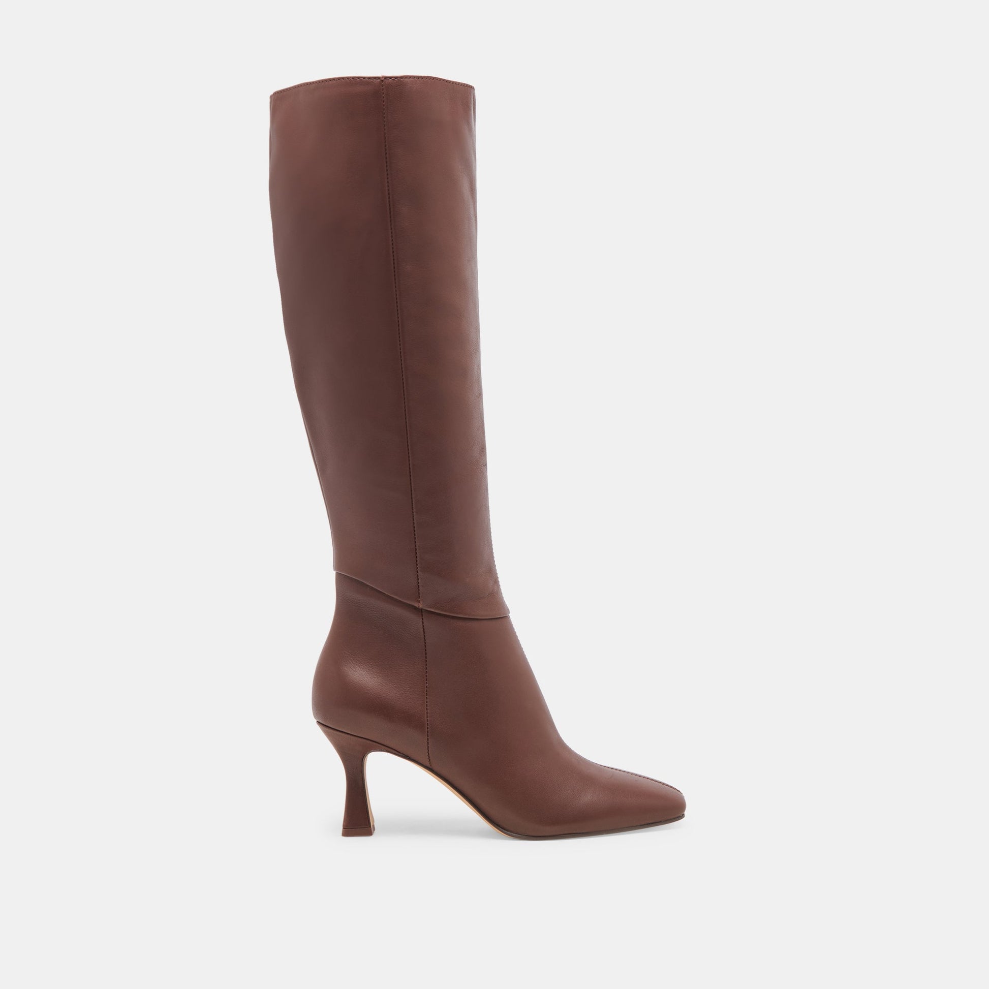 GYRA WIDE CALF BOOTS CHOCOLATE LEATHER Dolce Vita