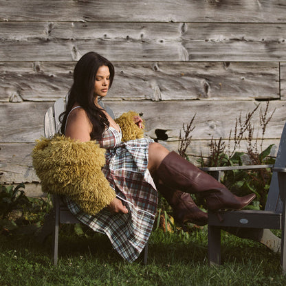 GYRA WIDE CALF BOOTS CHOCOLATE LEATHER Dolce Vita