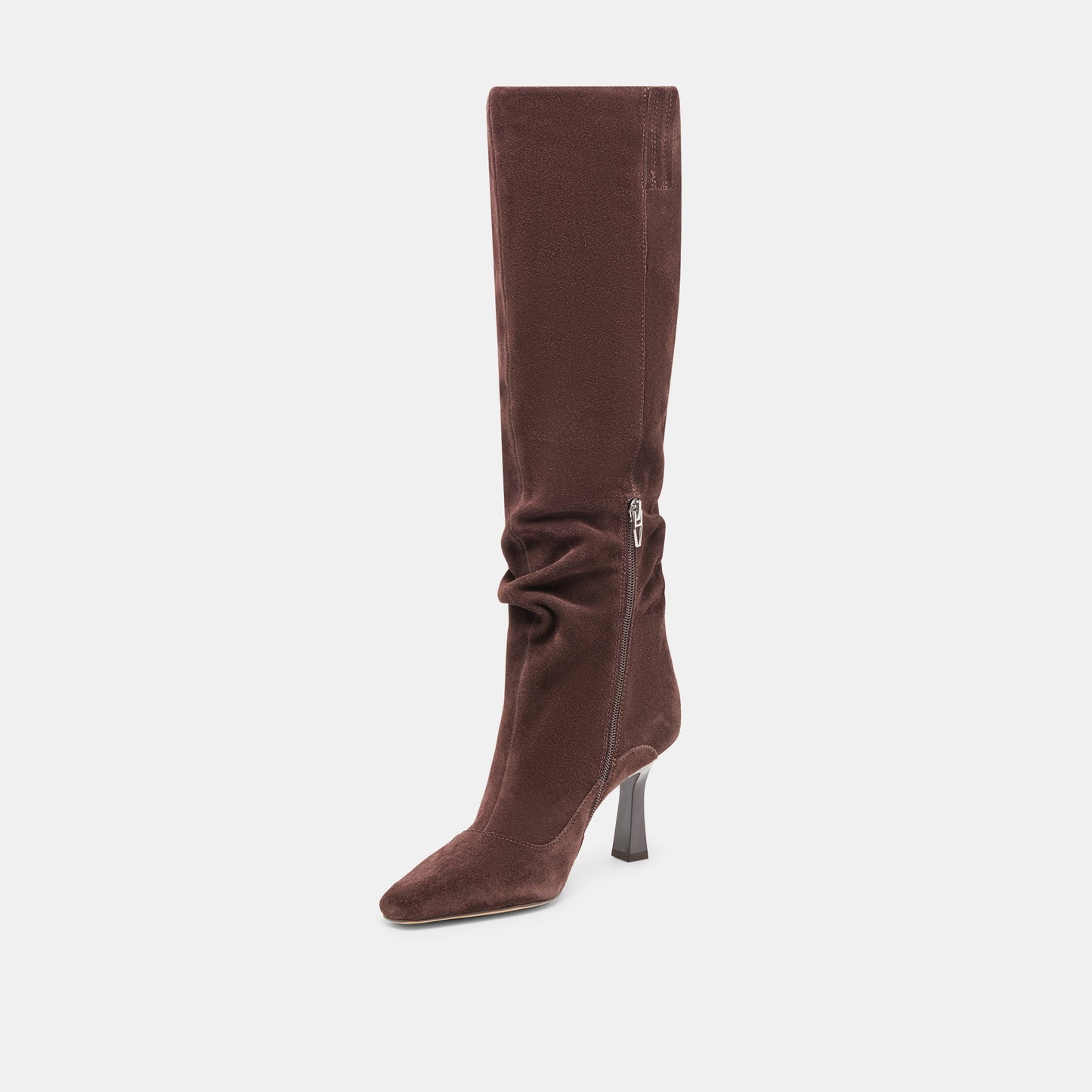 Lousa Mahogany Suede Boots Dolce Vita