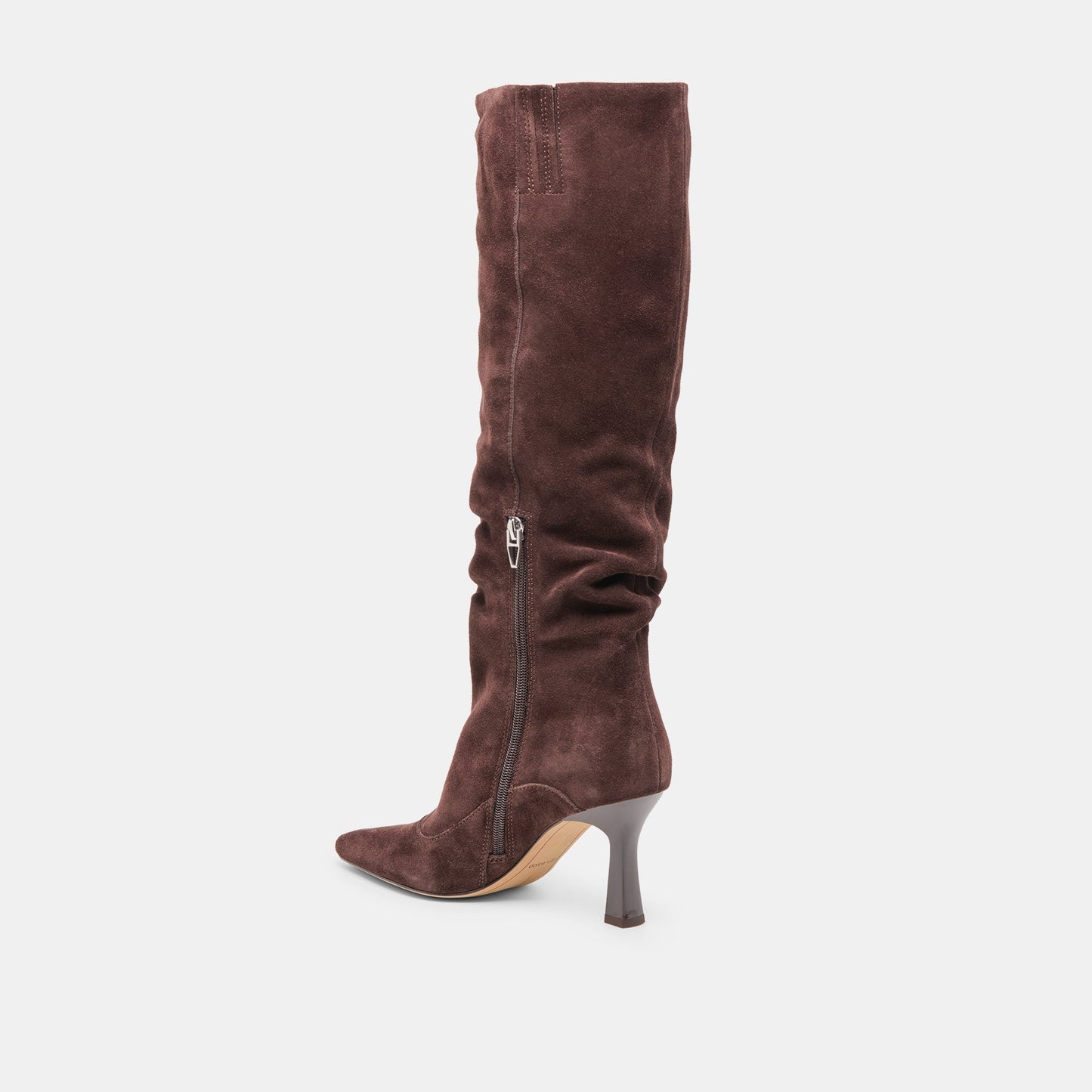 Lousa Mahogany Suede Boots Dolce Vita