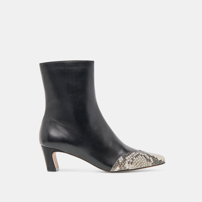 Anika Black Multi Leather Boots Dolce Vita