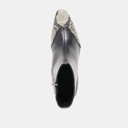 Anika Black Multi Leather Boots Dolce Vita