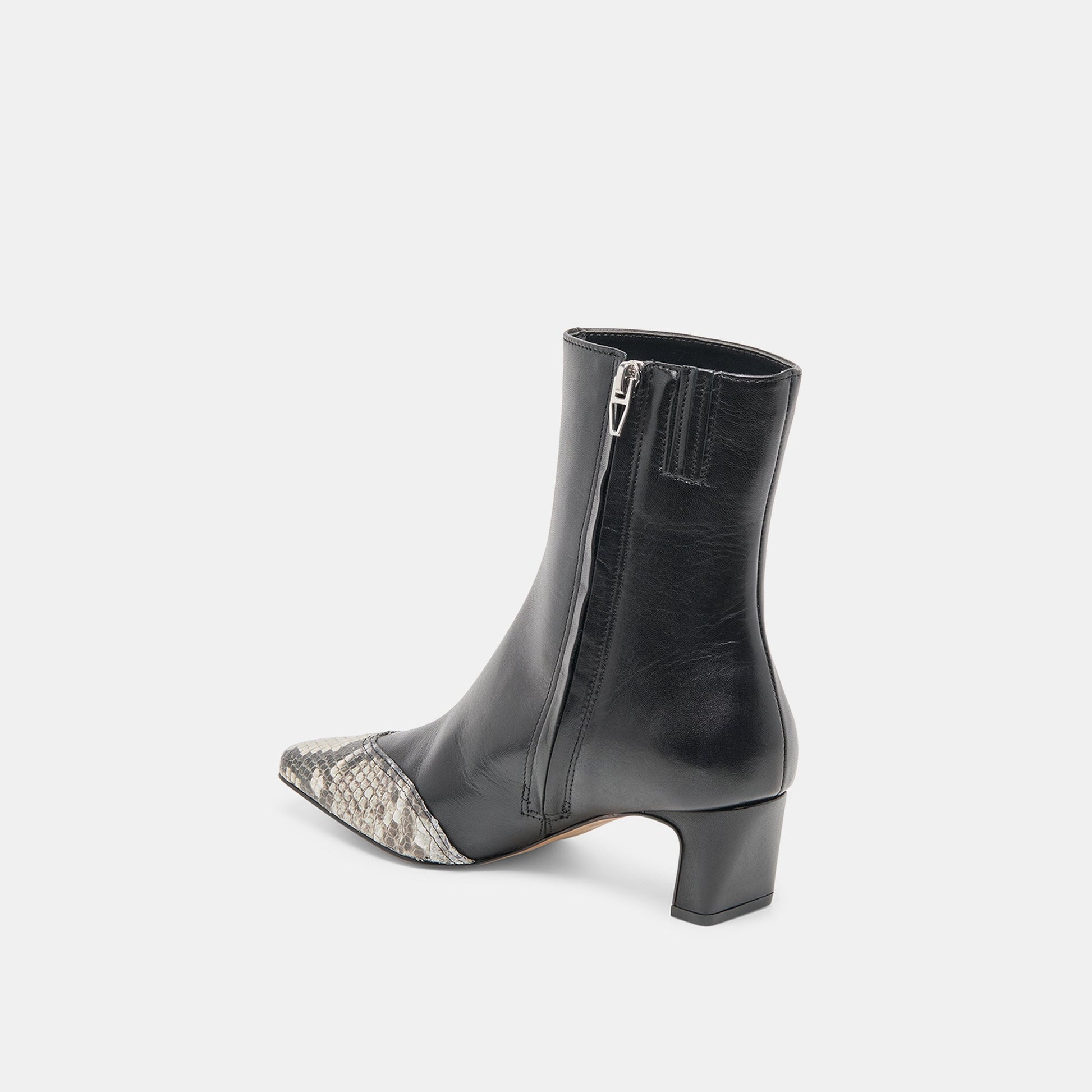 Anika Black Multi Leather Boots Dolce Vita
