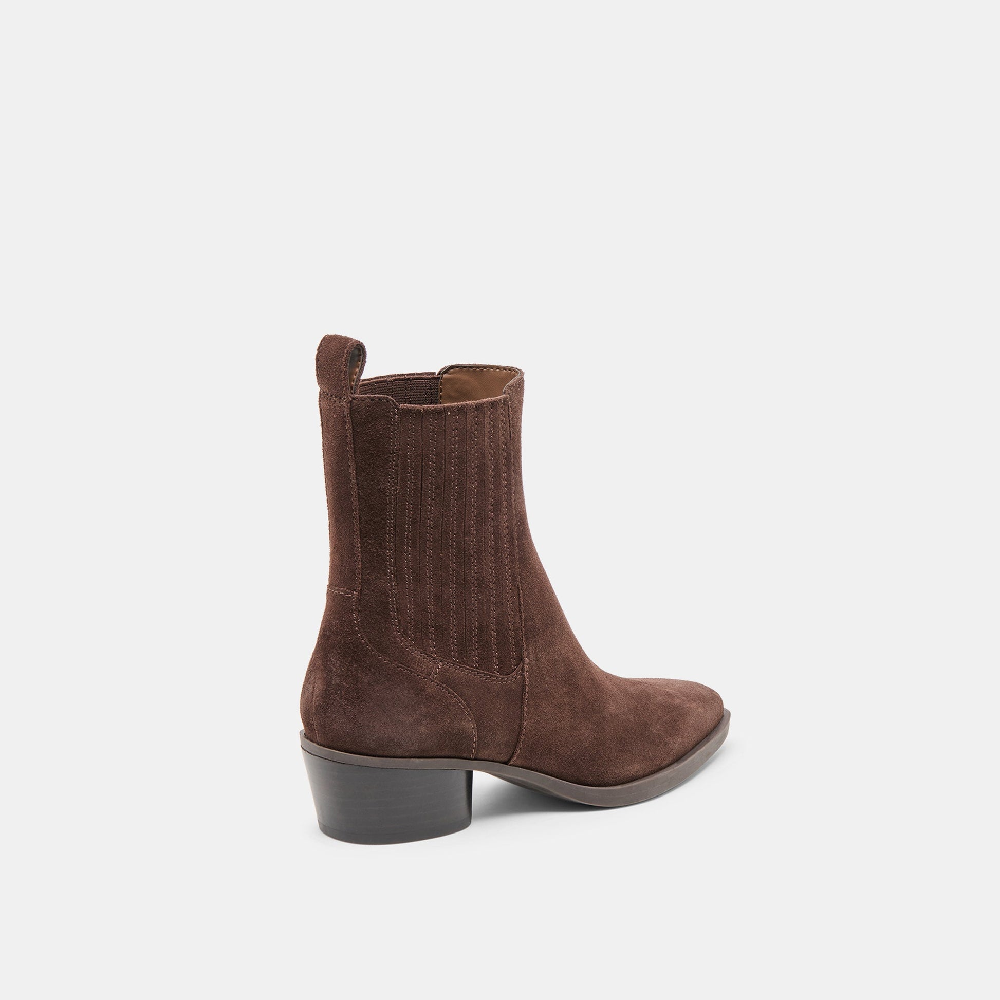Faint H2O Waterproof Dk Brown Suede Booties Dolce Vita