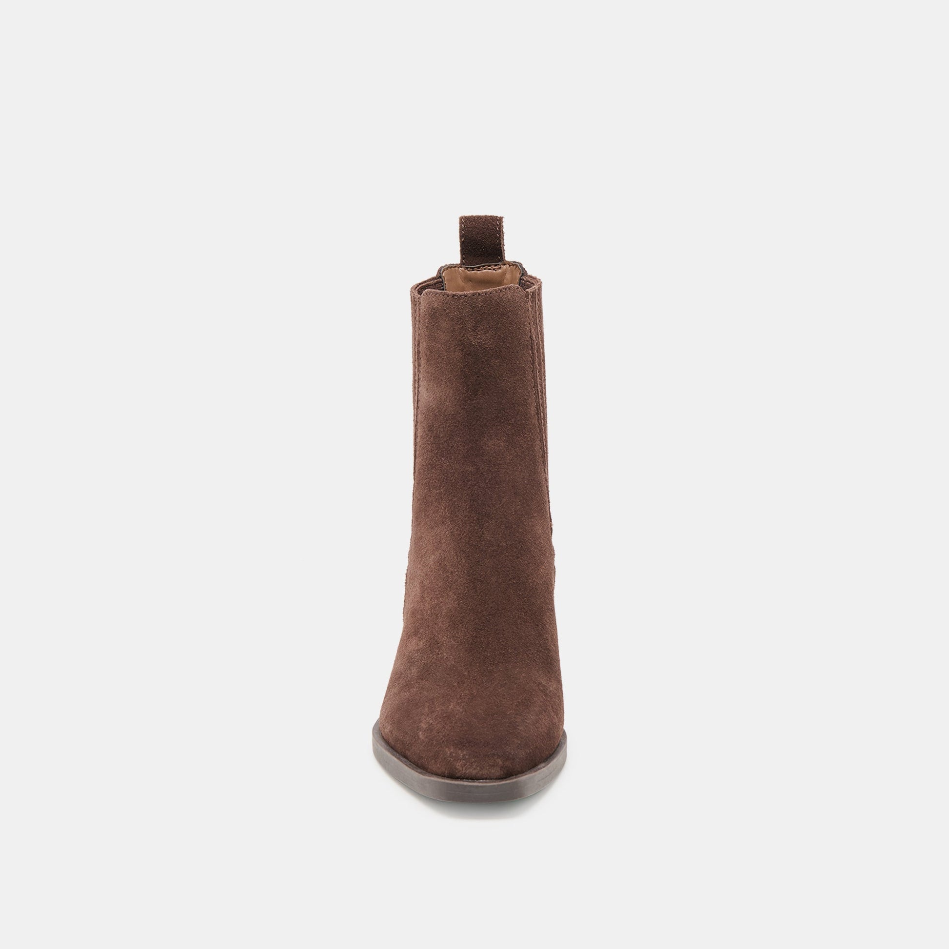 Faint H2O Waterproof Dk Brown Suede Booties Dolce Vita