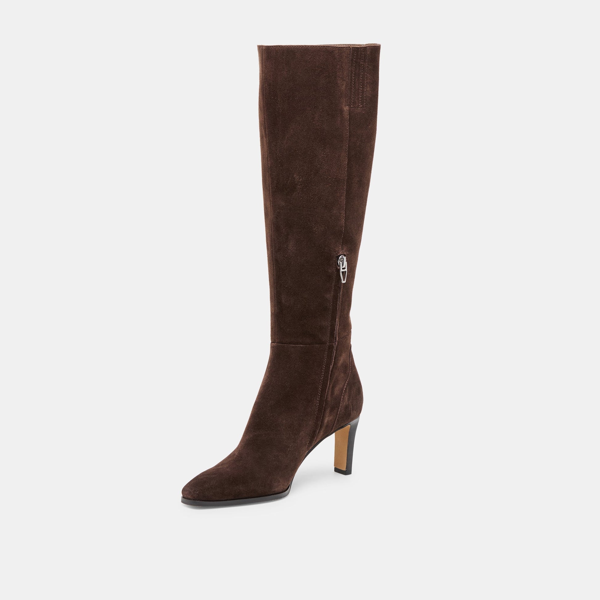 Emmi Dk Brown Suede Boots Dolce Vita
