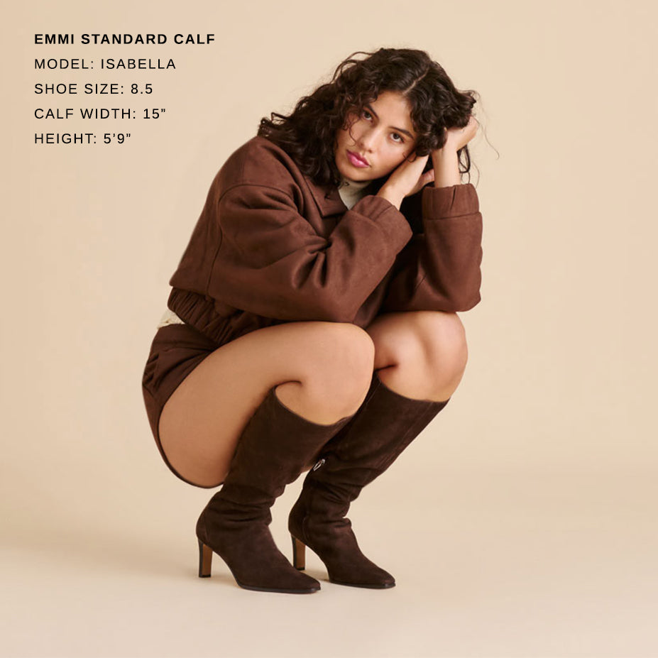 Emmi Dk Brown Suede Boots Dolce Vita