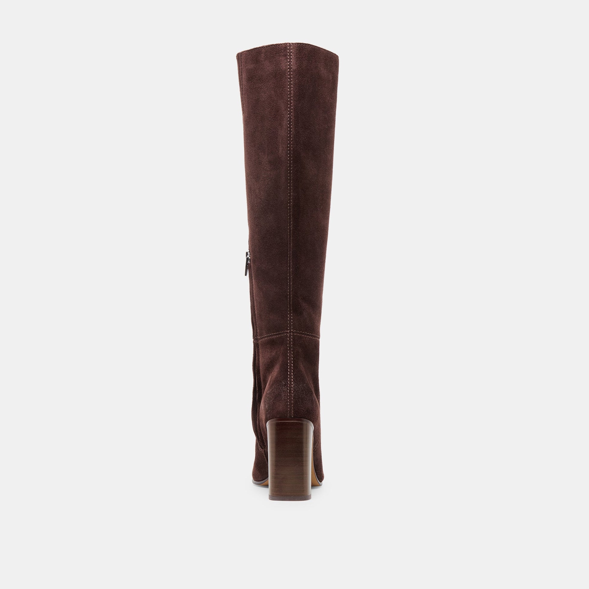 Hudsin Mahogany Suede Boots Dolce Vita