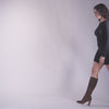 Hudsin Mahogany Suede Boots Dolce Vita