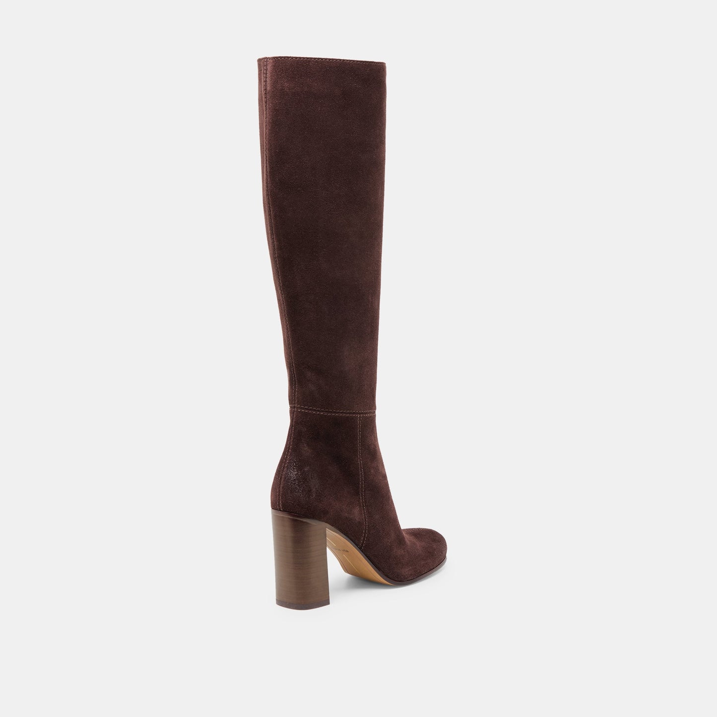 Hudsin Mahogany Suede Boots Dolce Vita