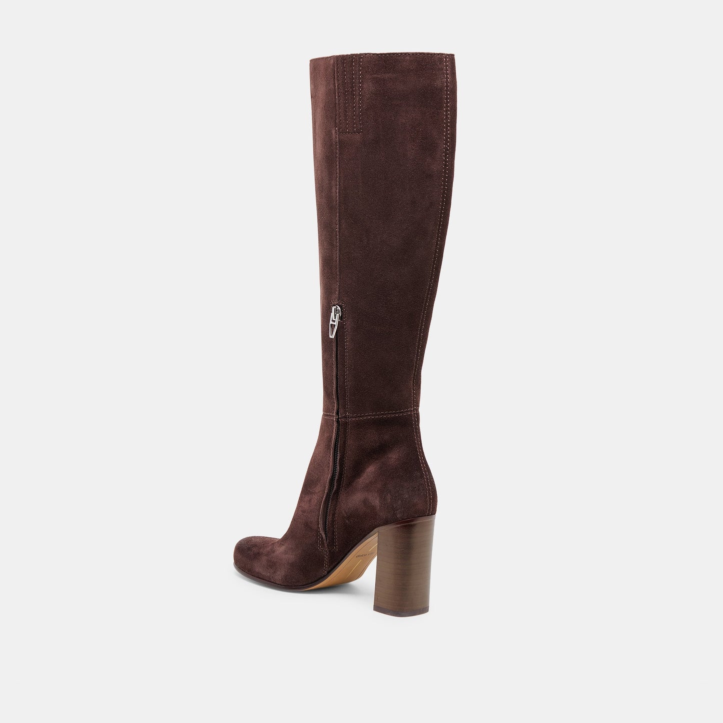 Hudsin Mahogany Suede Boots Dolce Vita