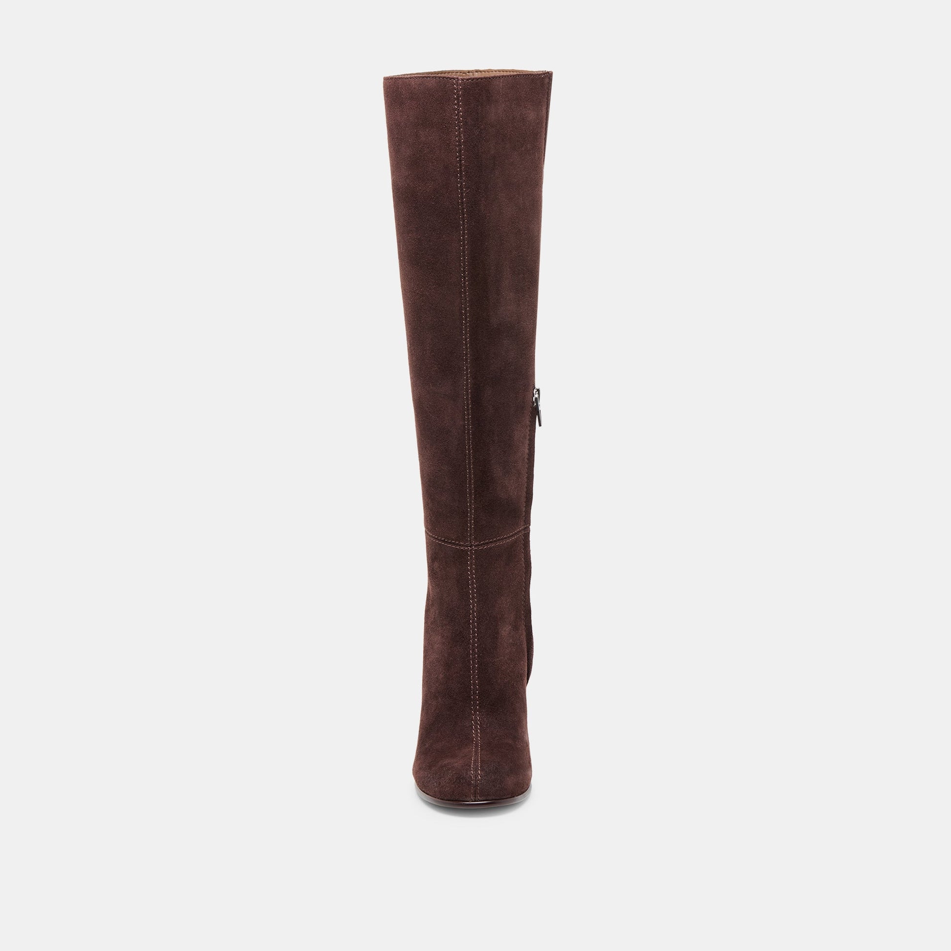 Hudsin Mahogany Suede Boots Dolce Vita
