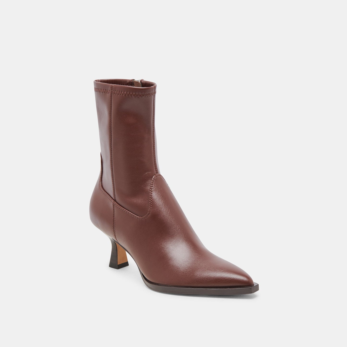 ARYA WIDE CALF BOOTS CHOCOLATE LEATHER Dolce Vita
