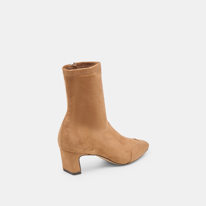 Anika Lt Brown Stella Suede Boots Dolce Vita
