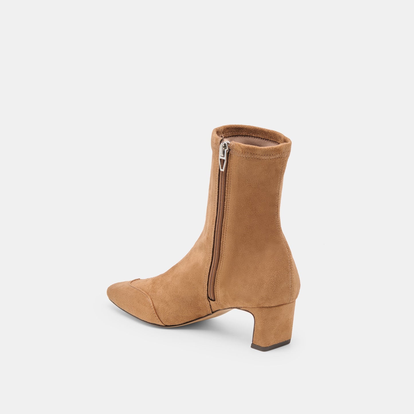 Anika Lt Brown Stella Suede Boots Dolce Vita