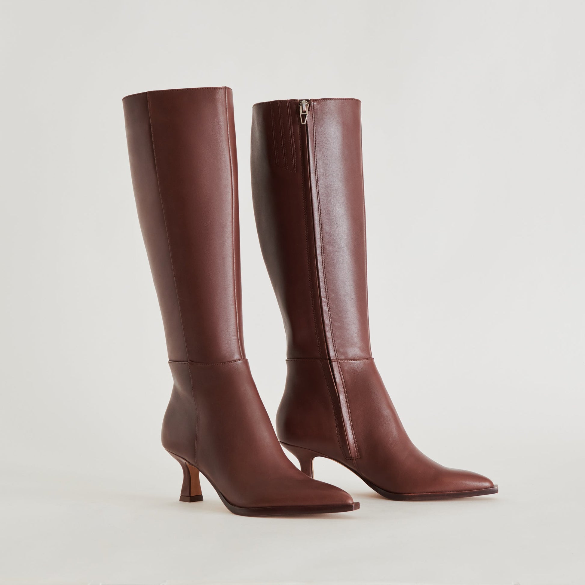Auggie Extra Wide Calf Chocolate Boots Dolce Vita