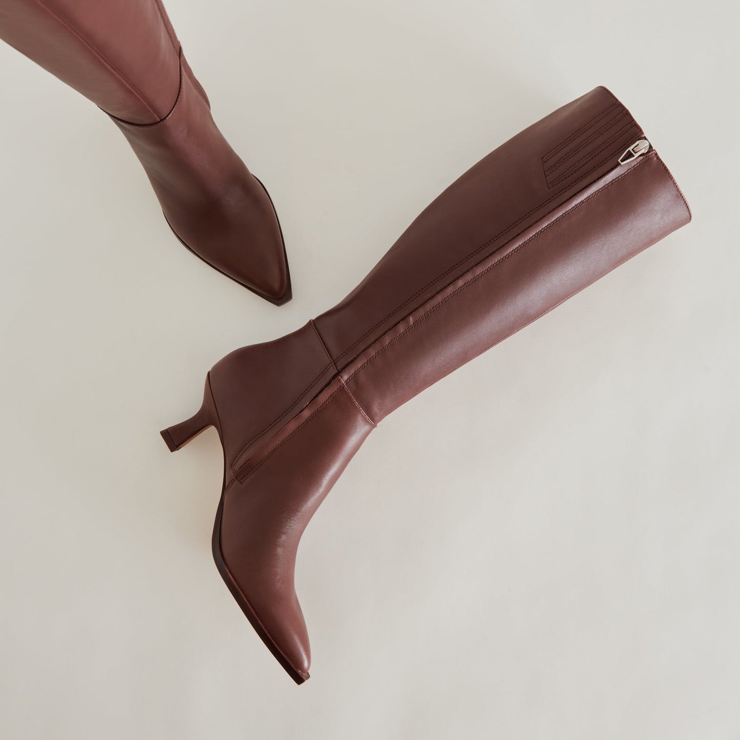 Auggie Extra Wide Calf Chocolate Boots Dolce Vita
