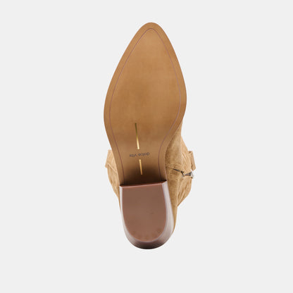 Mirla Lt Brown Suede Boots Dolce Vita