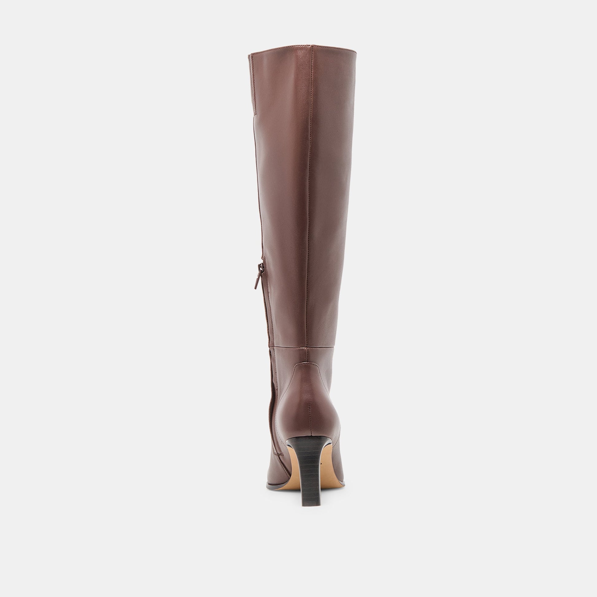 Emmi Chocolate Leather Boots Dolce Vita