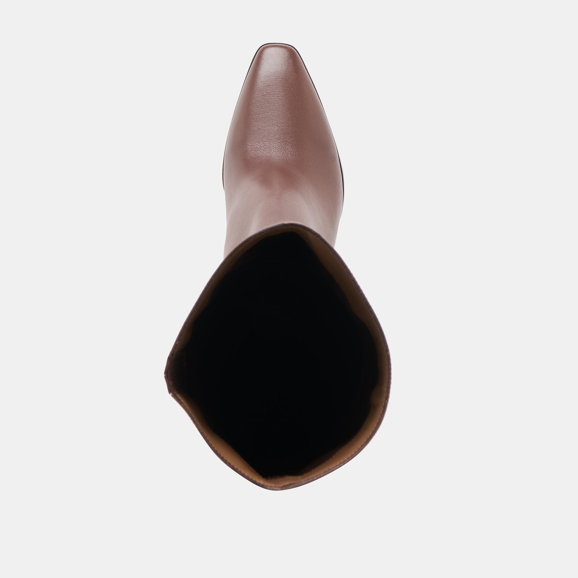 Emmi Chocolate Leather Boots Dolce Vita