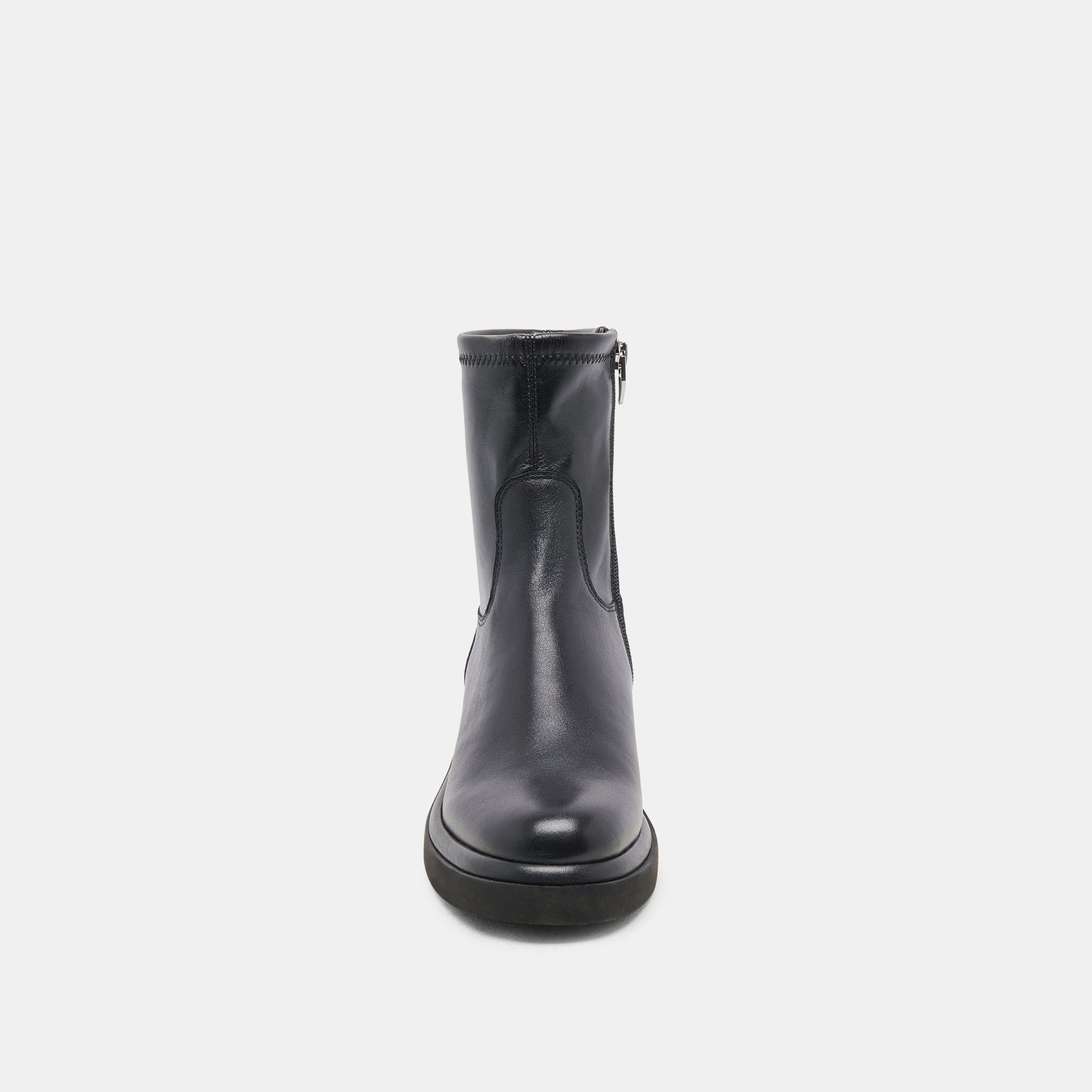 Simaya H2O Wide Black Leather Boots Dolce Vita