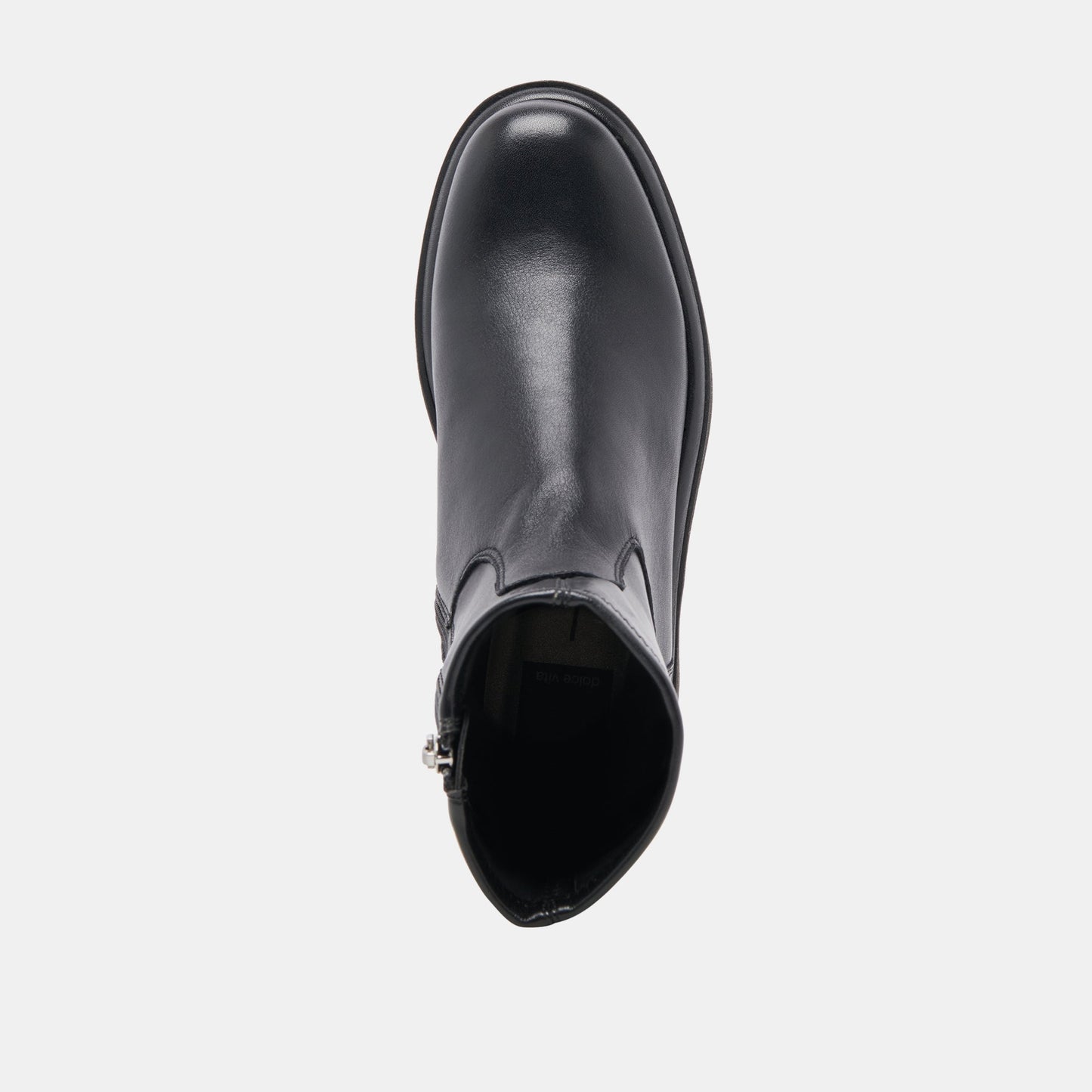 Simaya H2O Wide Black Leather Boots Dolce Vita