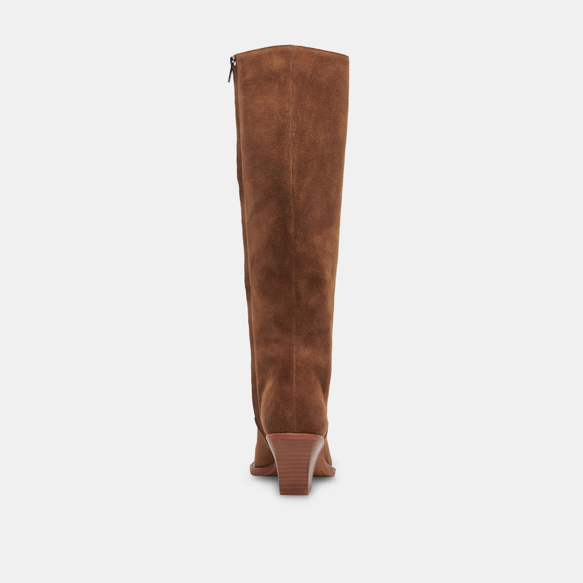 RAJ Wide Calf Boots Brown Suede Dolce Vita