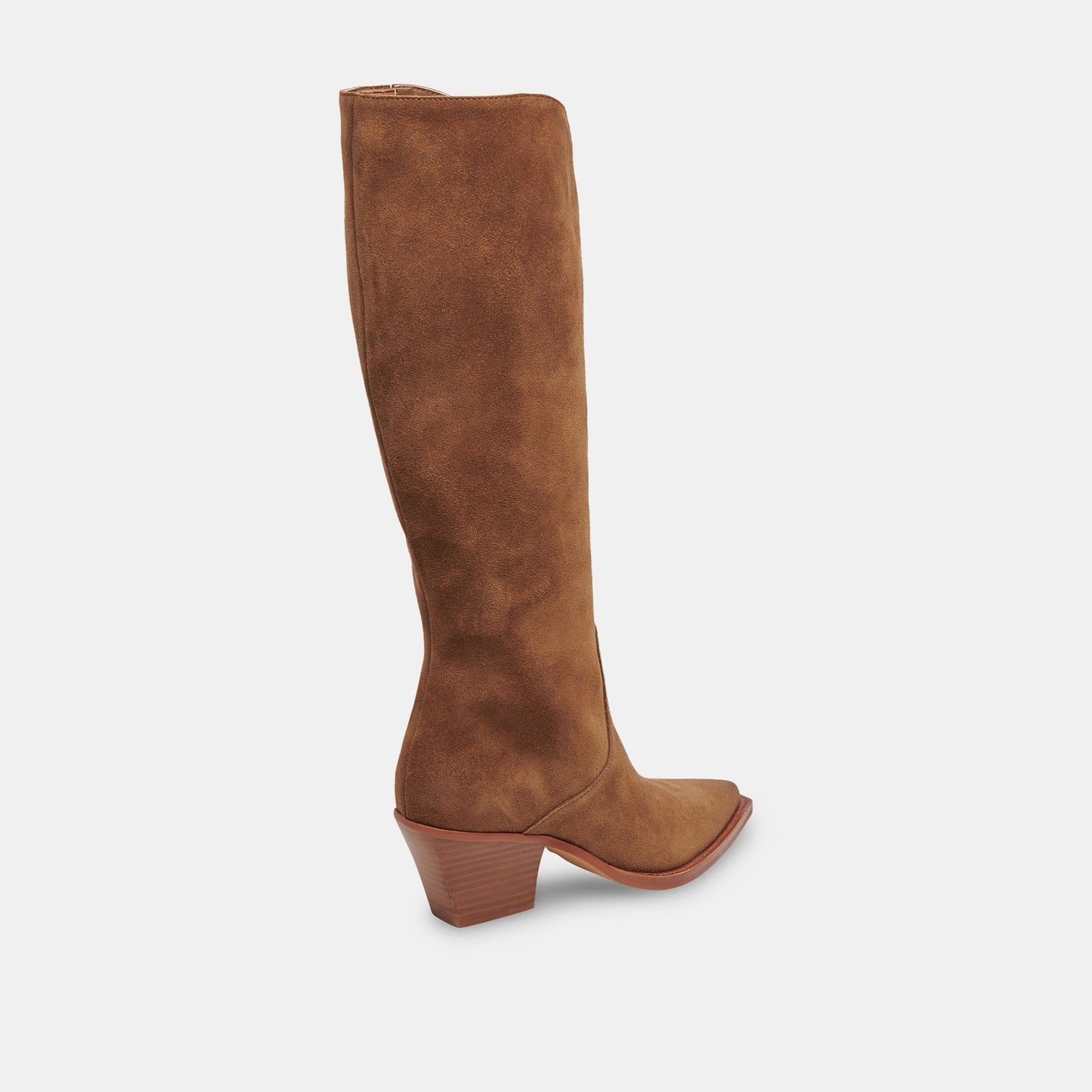 RAJ Wide Calf Boots Brown Suede Dolce Vita