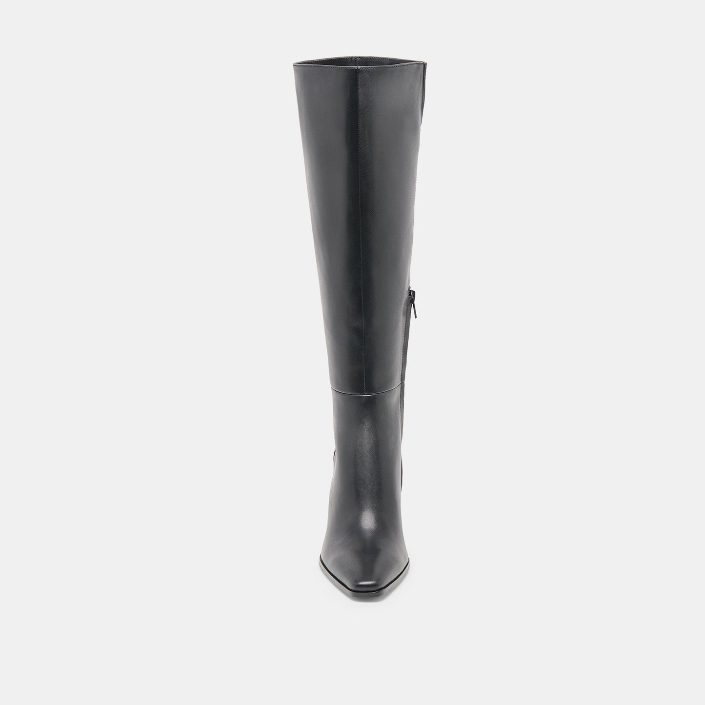 Emmi Black Leather Extra Wide Calf Boots Dolce Vita