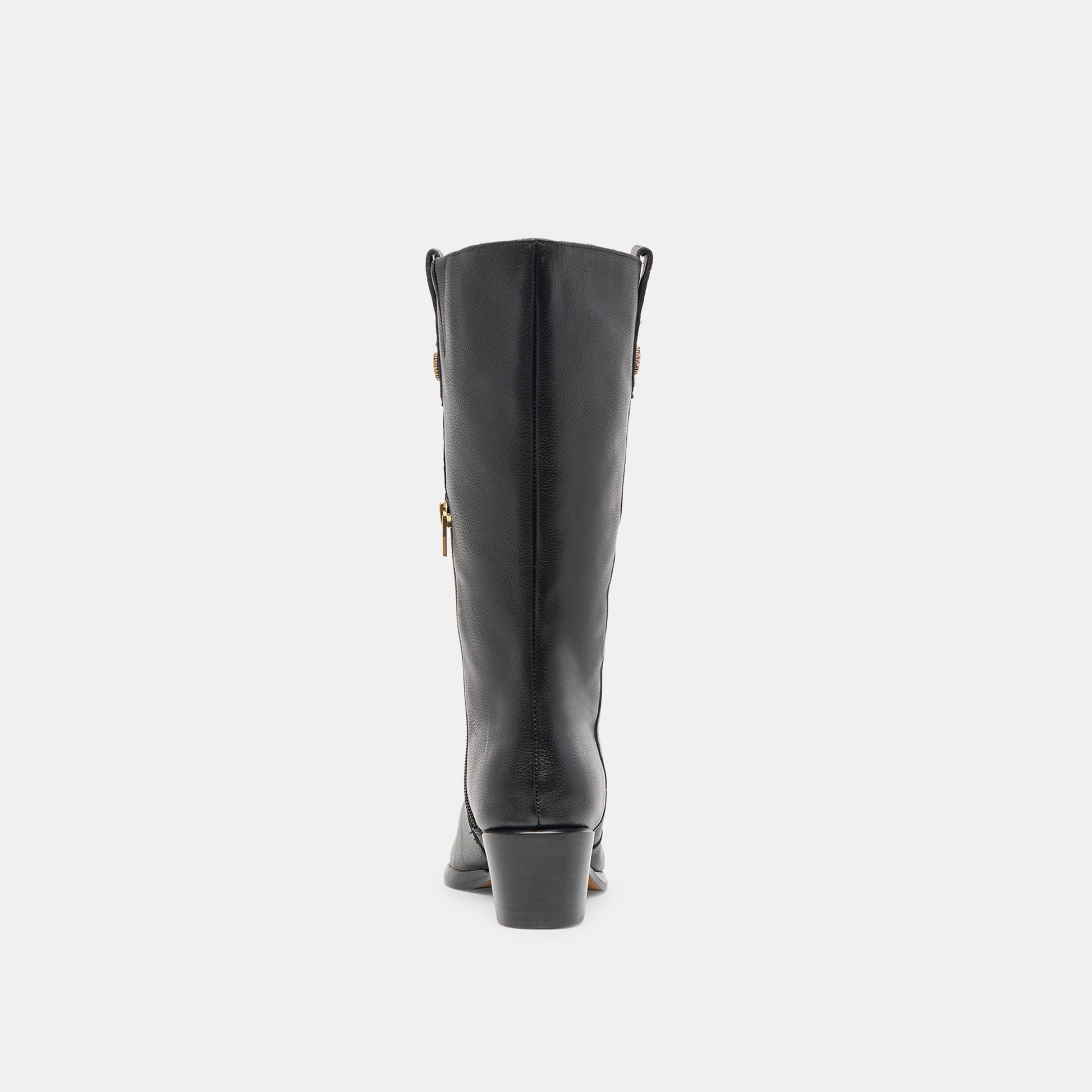 Vern Black Leather Boots Dolce Vita