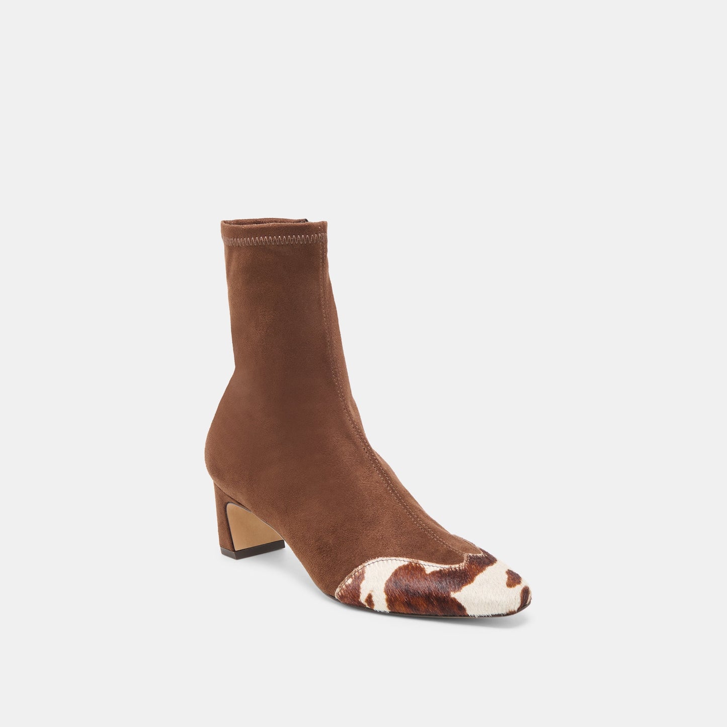 Anika Dk Brown Multi Stella Suede Boots Dolce Vita
