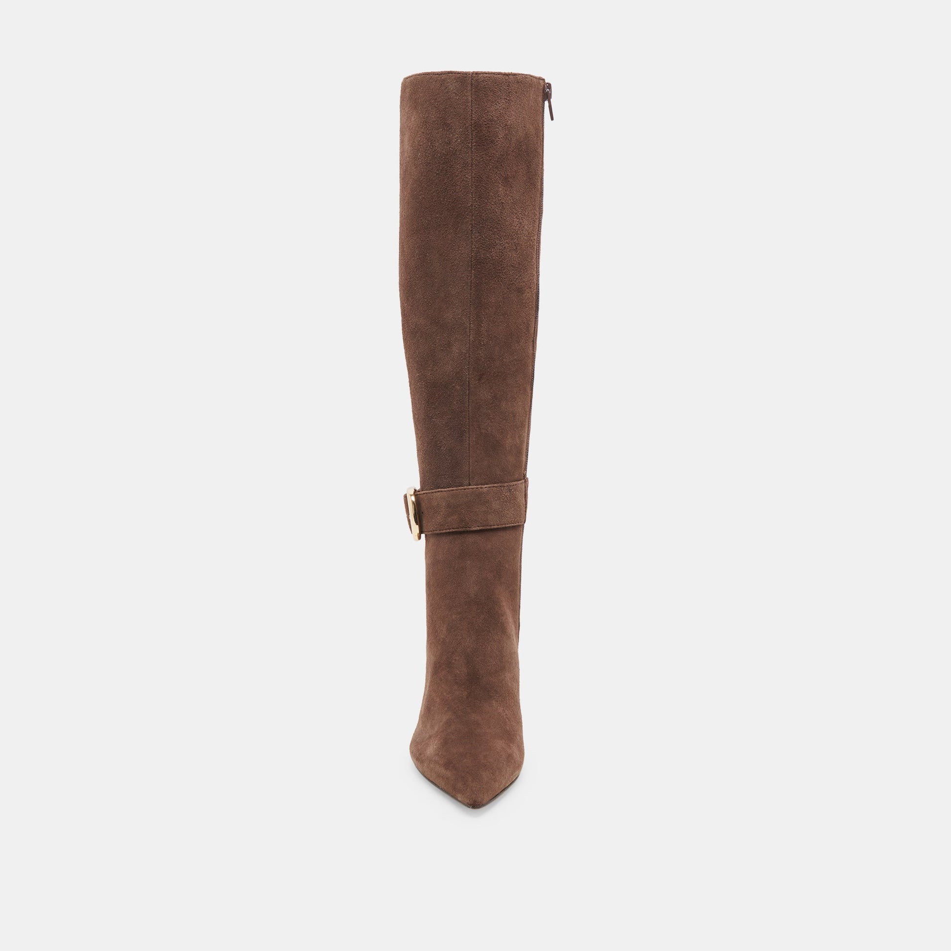 KINZY BOOTS DK BROWN SUEDE Dolce Vita