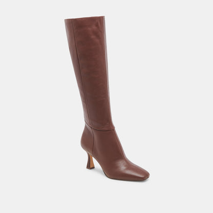 Gyra Extra Wide Calf Chocolate Boots Dolce Vita