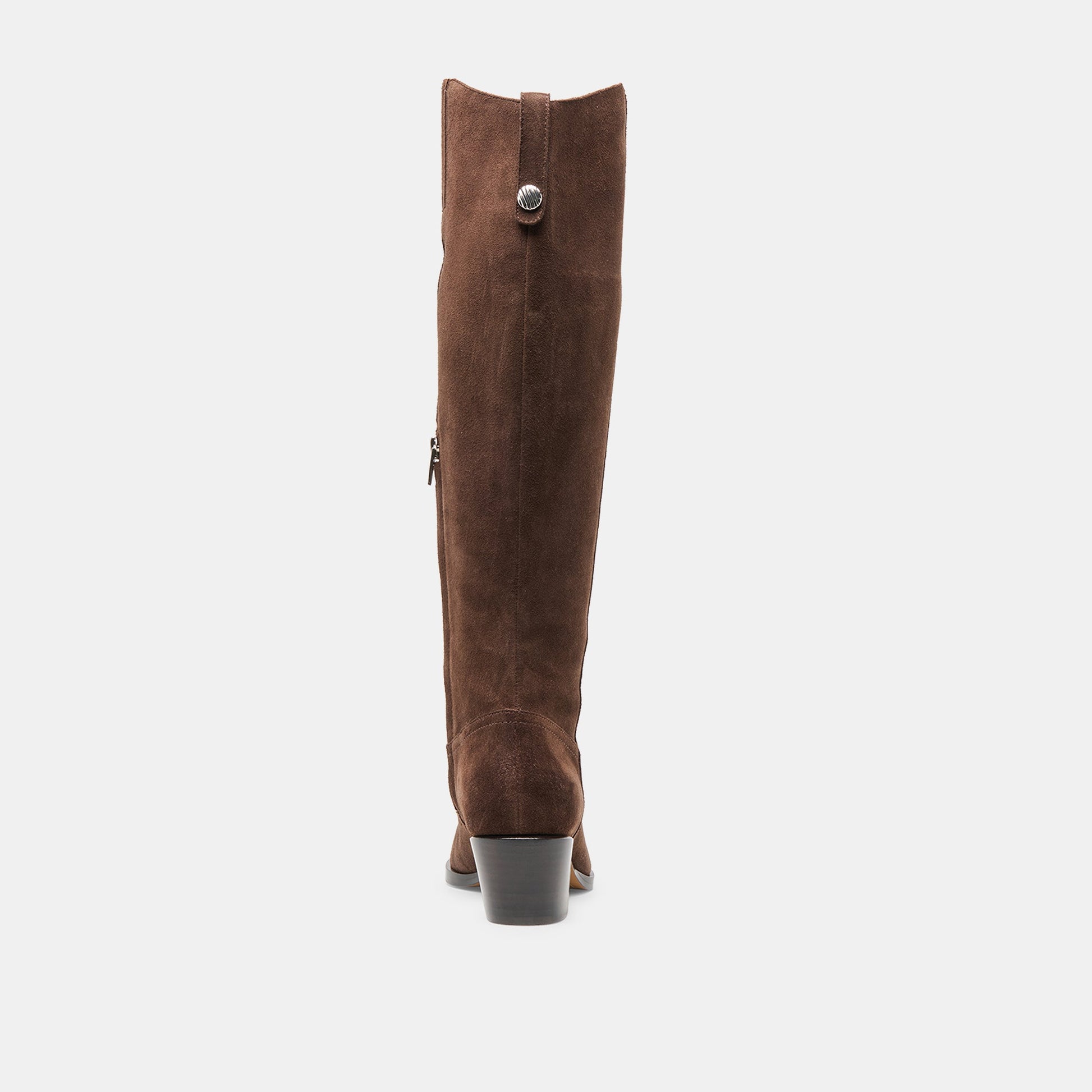 Virona H2O Waterproof Dk Brown Suede Wide Calf Boots Dolce Vita