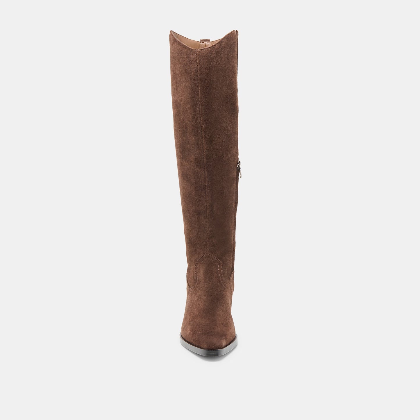 Virona H2O Waterproof Dk Brown Suede Wide Calf Boots Dolce Vita