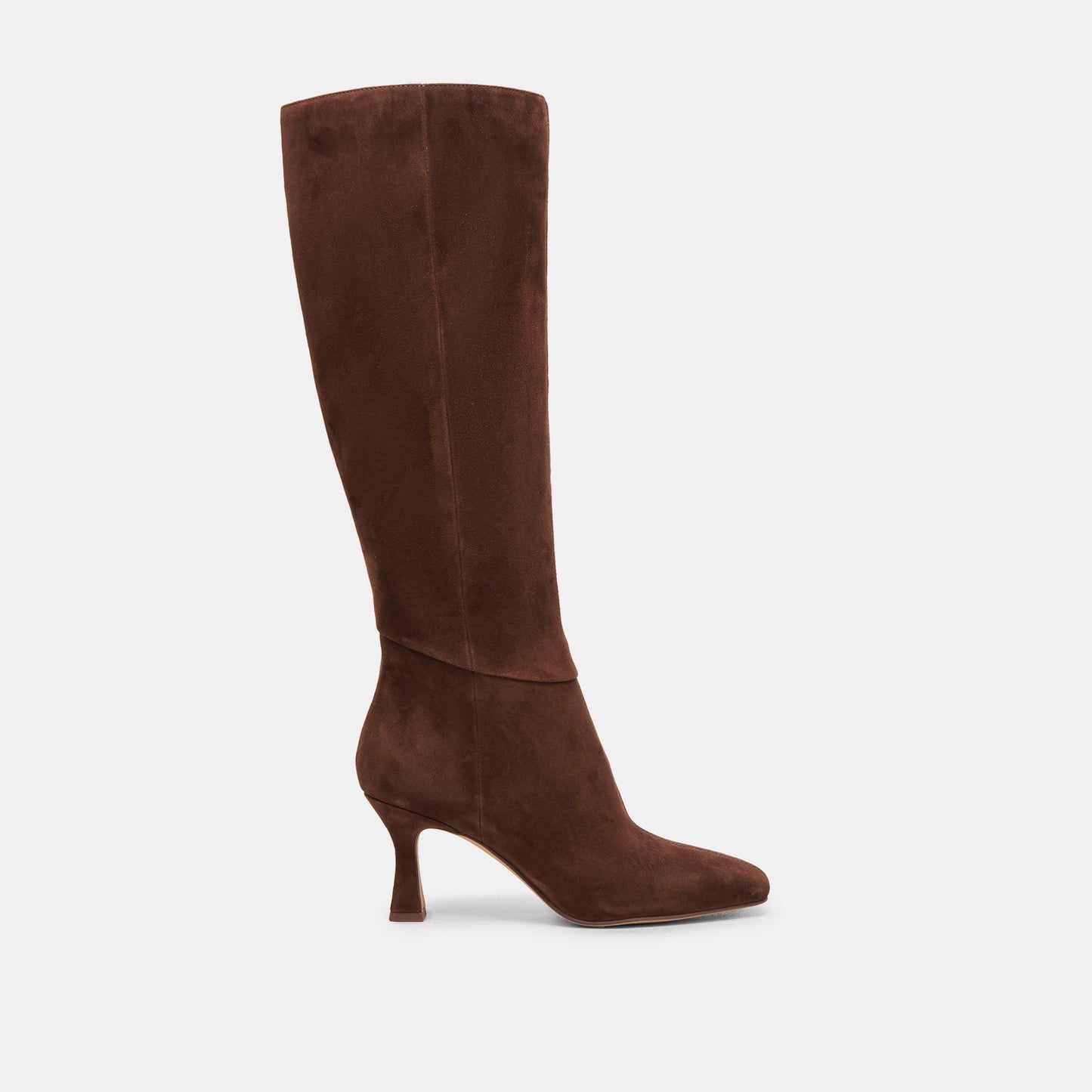 GYRA WIDE CALF BOOTS DK BROWN SUEDE Dolce Vita