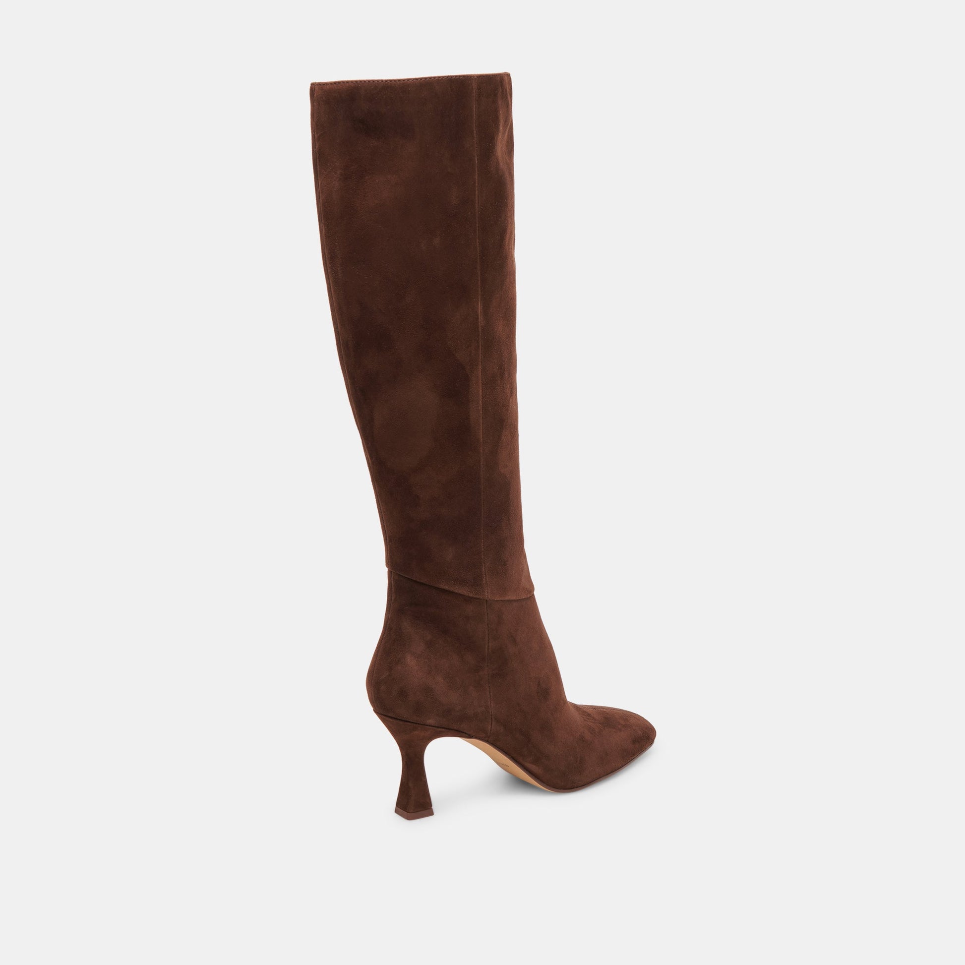 GYRA WIDE CALF BOOTS DK BROWN SUEDE Dolce Vita