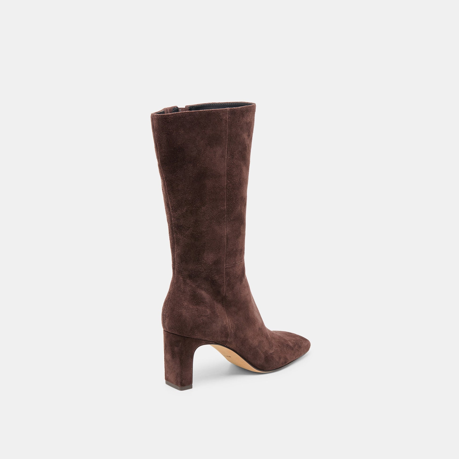 Riggs Mahogany Suede Boots Dolce Vita