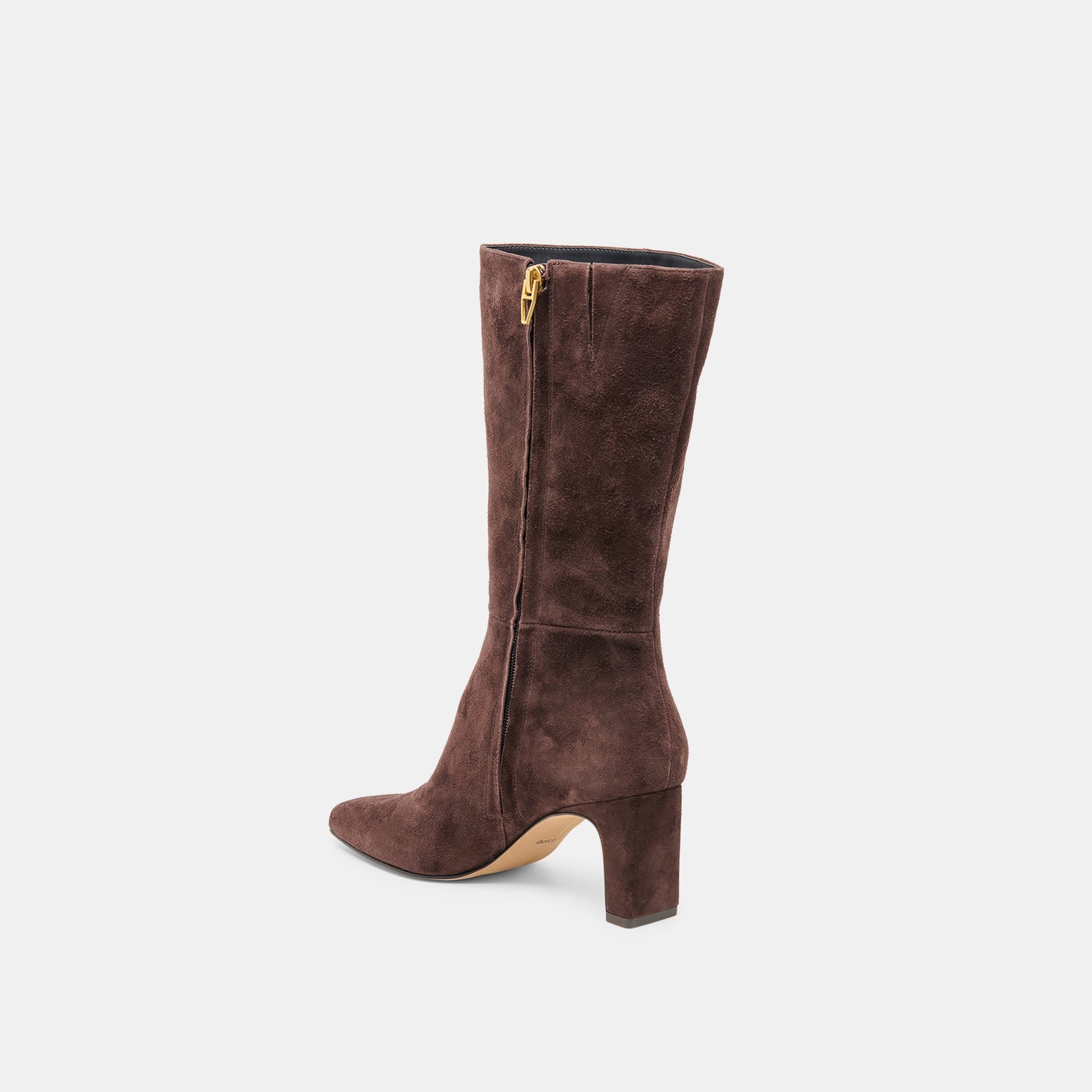 Riggs Mahogany Suede Boots Dolce Vita
