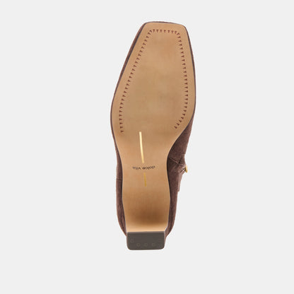 Riggs Mahogany Suede Boots Dolce Vita