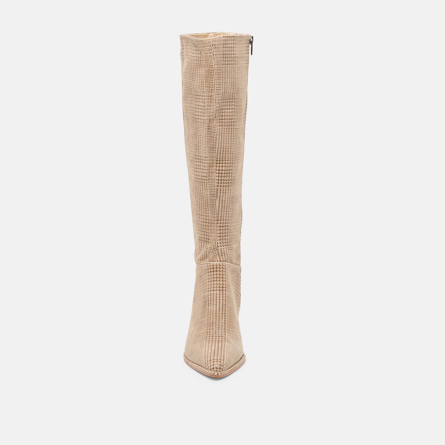 Aldy Herringbone Printed Suede Boots Dolce Vita