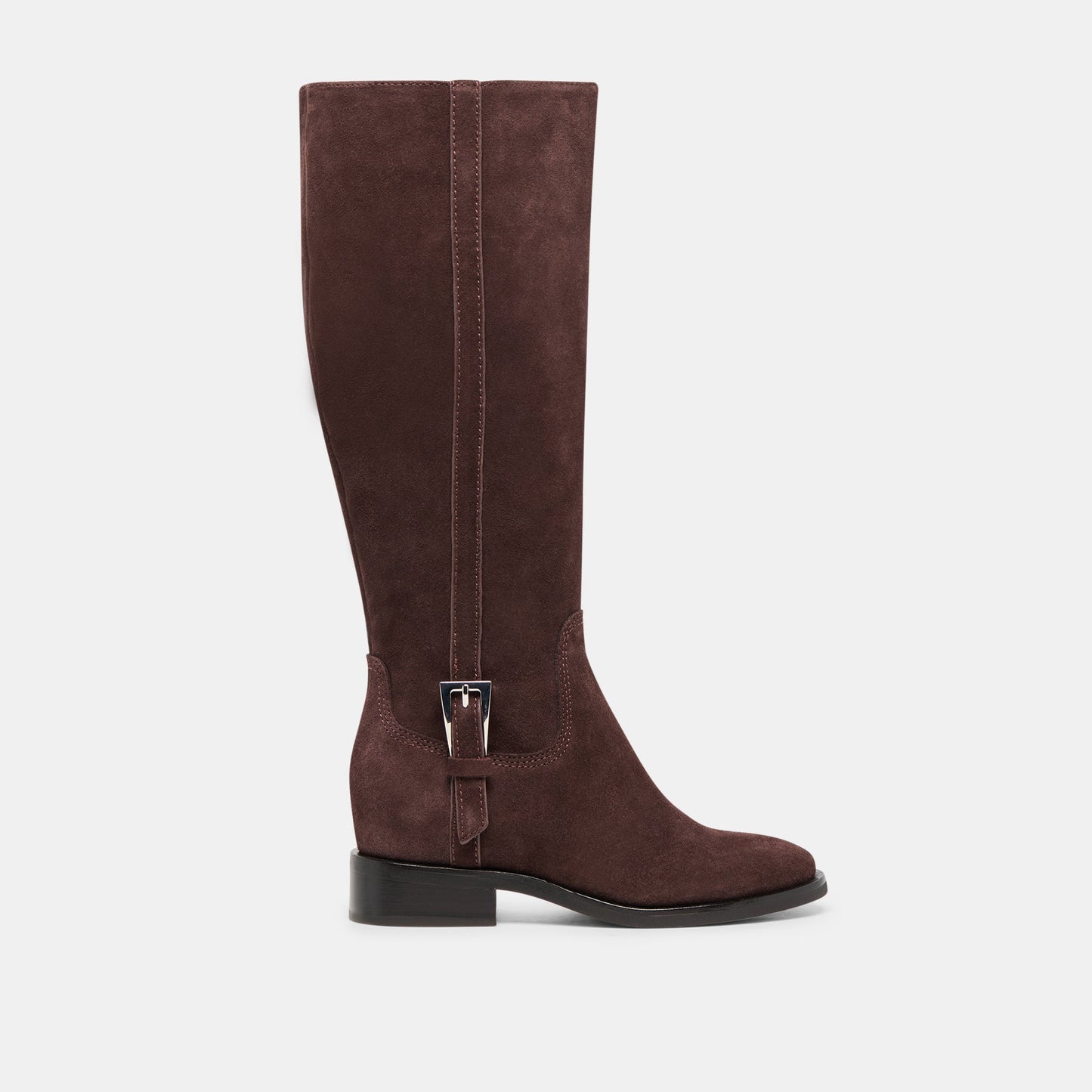 Kilian H2O Waterproof Mahogany Suede Wide Calf Boots Dolce Vita