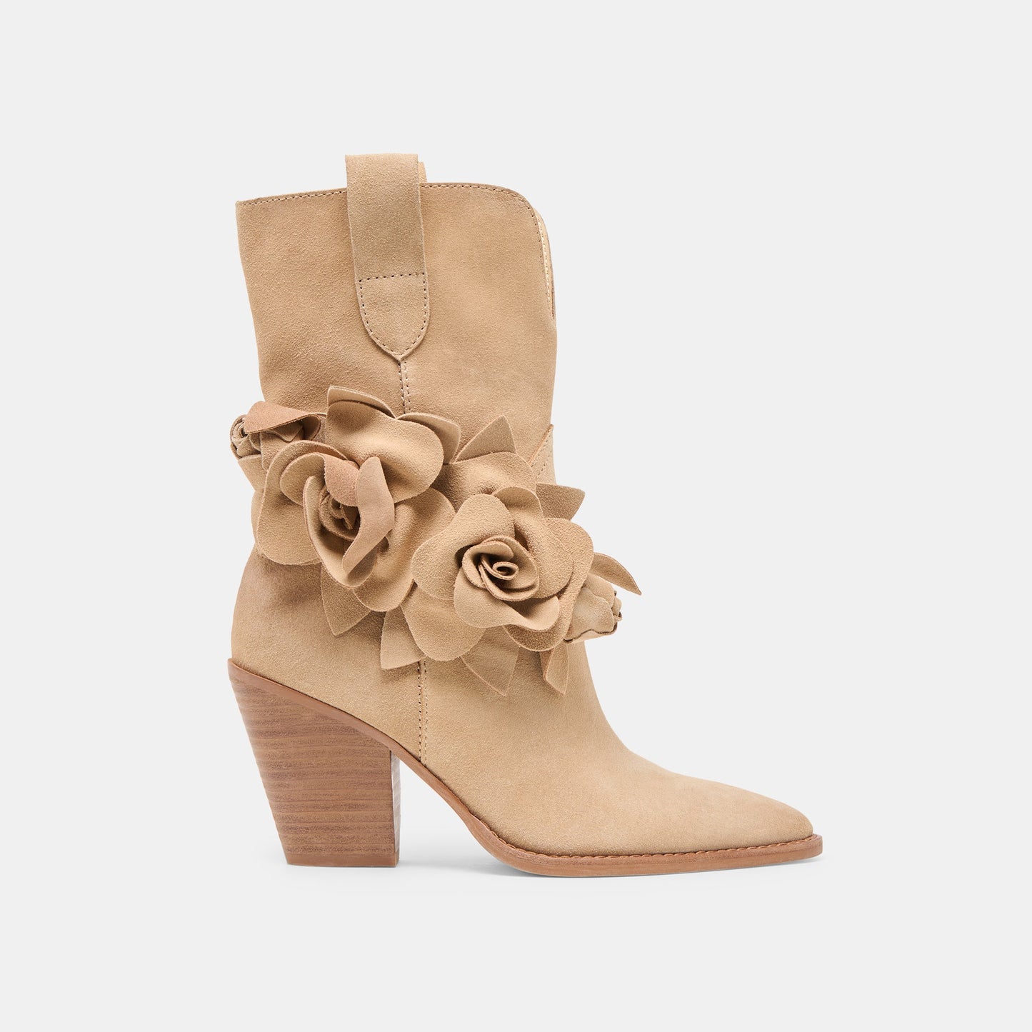 Jakel Camel Suede Boots Dolce Vita