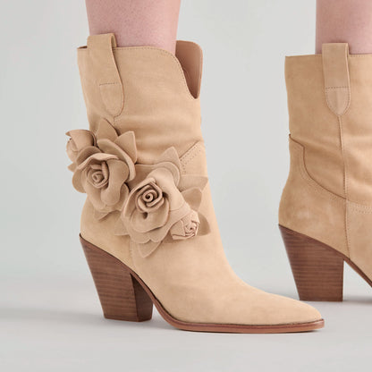 Jakel Camel Suede Boots Dolce Vita