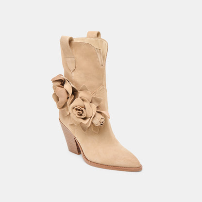 Jakel Camel Suede Boots Dolce Vita