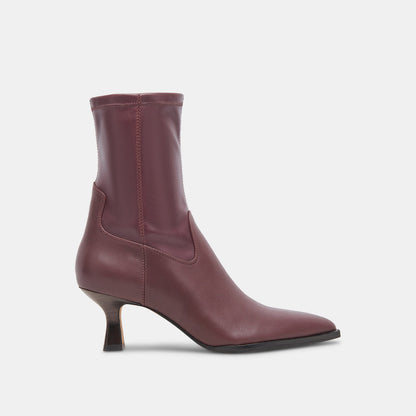 ARYA WIDE CALF BOOTS WINE LEATHER Dolce Vita