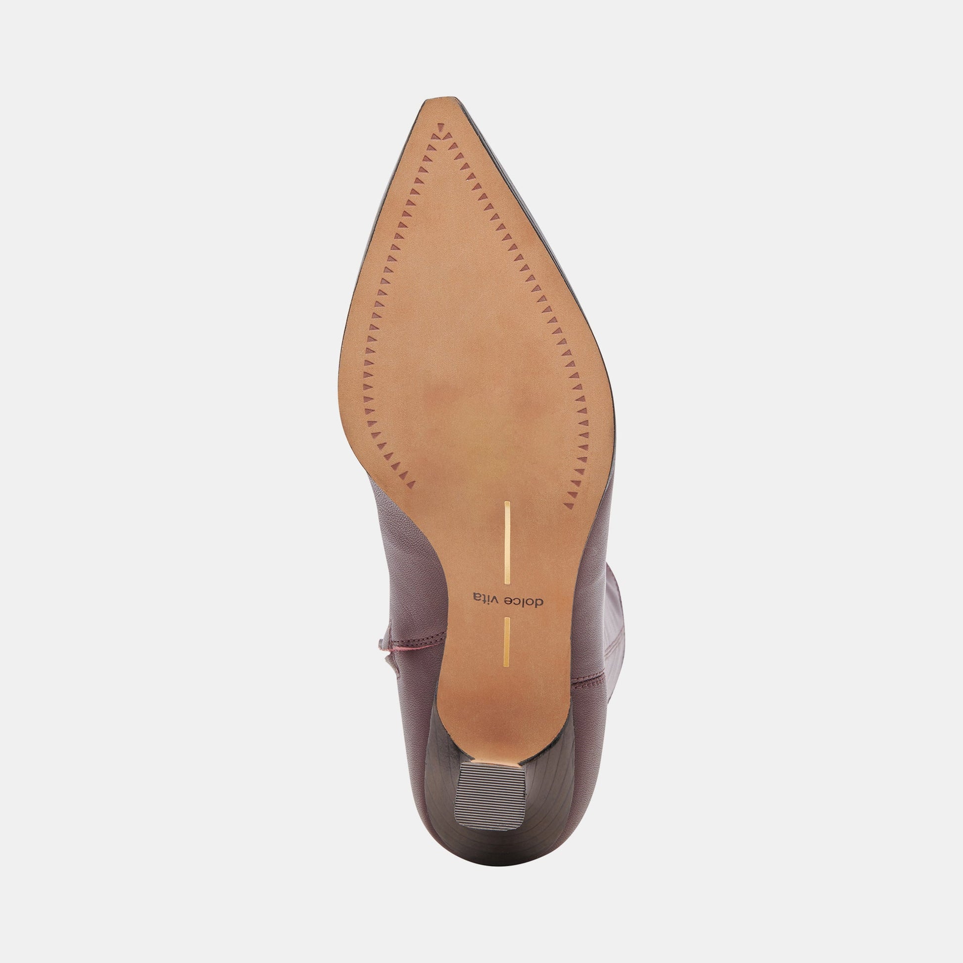 ARYA WIDE CALF BOOTS WINE LEATHER Dolce Vita