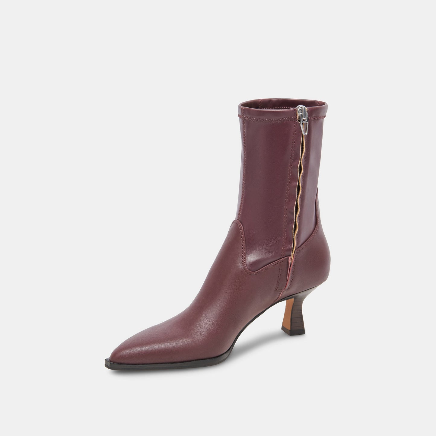 ARYA WIDE CALF BOOTS WINE LEATHER Dolce Vita
