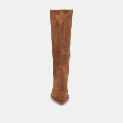 Raj Boots in Brown Suede Dolce Vita